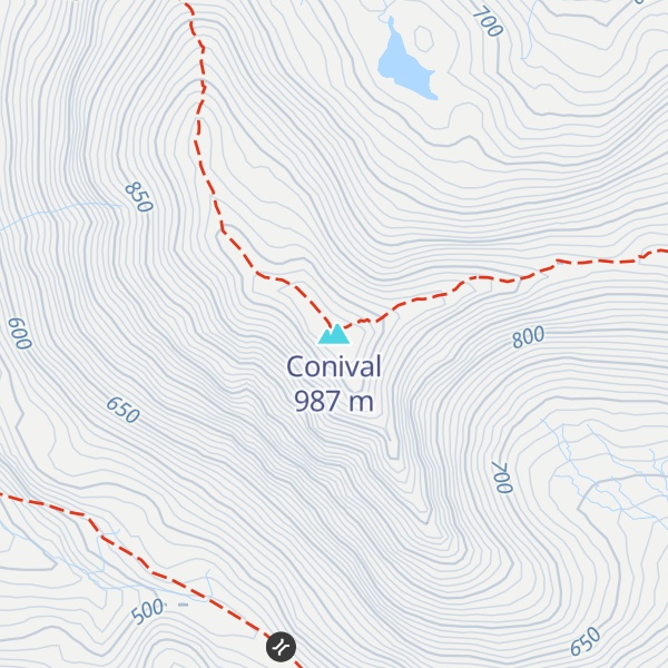 Map of Conival