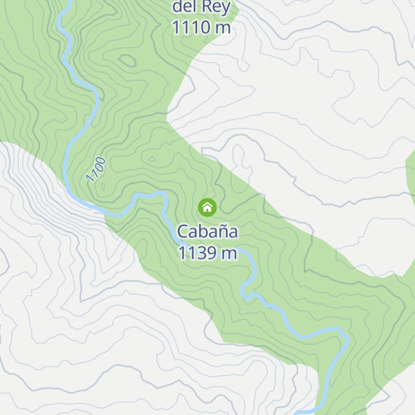 Map of Cabaña