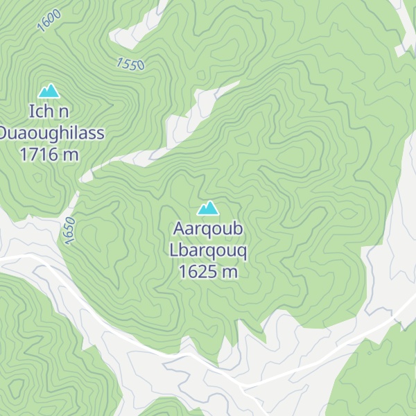 Map of Aarqoub Lbarqouq