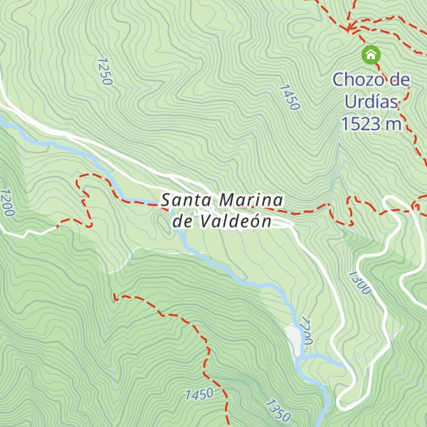 Map of Refugio La Ardilla Real