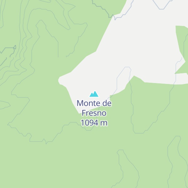 Map of Monte de Fresno