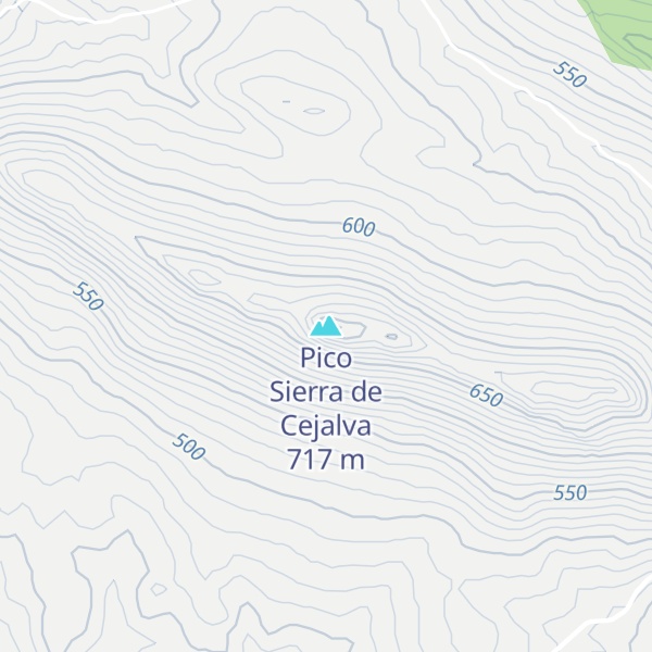 Map of Pico Sierra de Cejalva