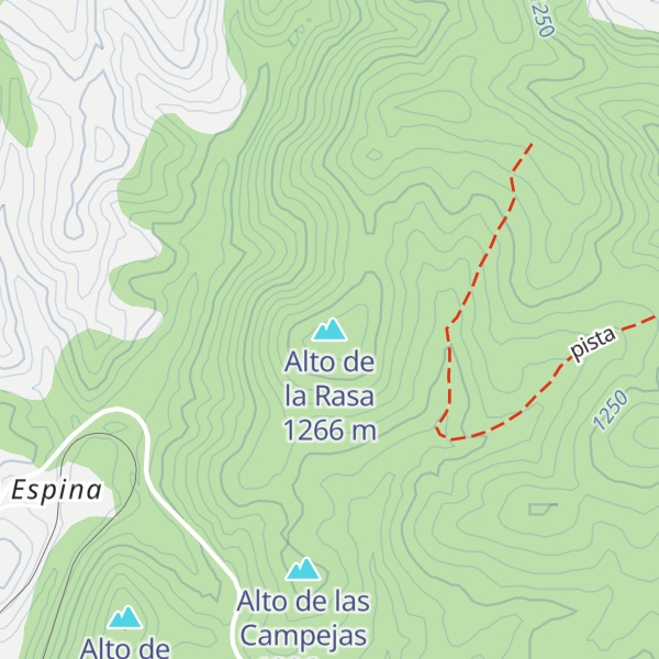 Map of Alto de la Rasa