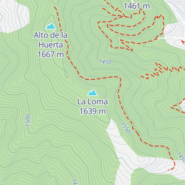 Map of La Loma