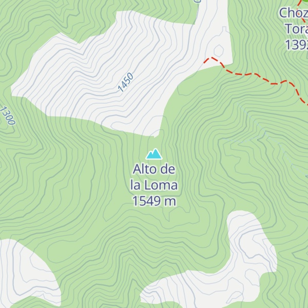 Map of Alto de la Loma