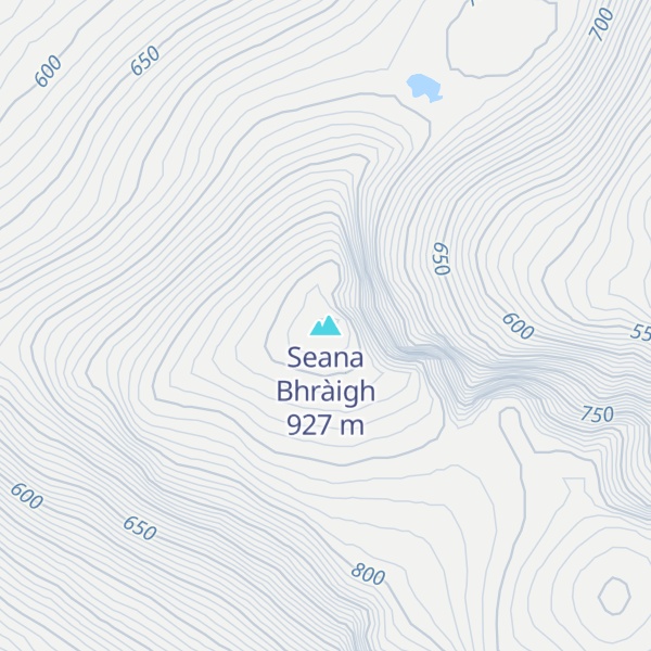 Map of Seana Bhràigh