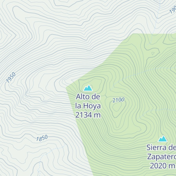 Map of Alto de la Hoya