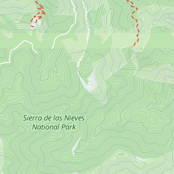 Map of Cerro Redondo