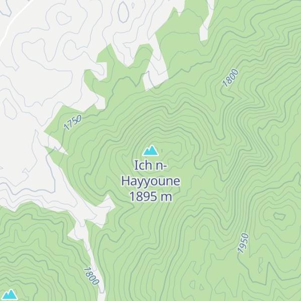 Map of Ich n-Hayyoune