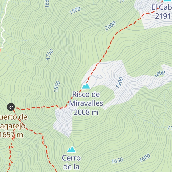 Map of Risco de Miravalles