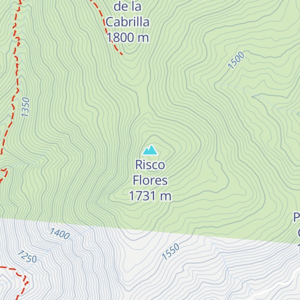 Map of Risco Flores