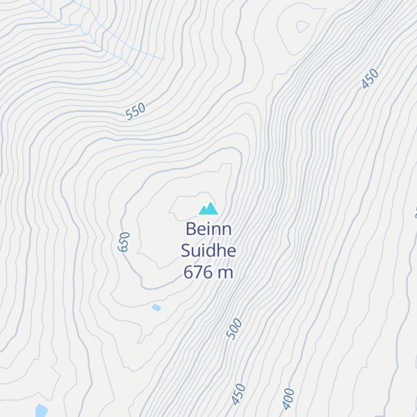 Map of Beinn Suidhe