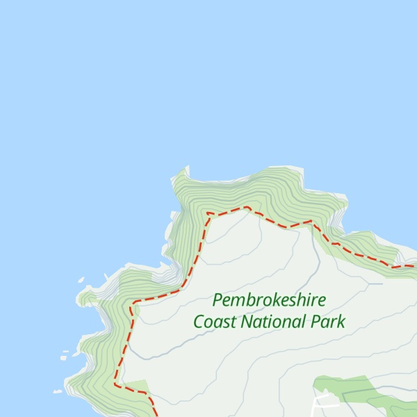 Map of Pen y Fan