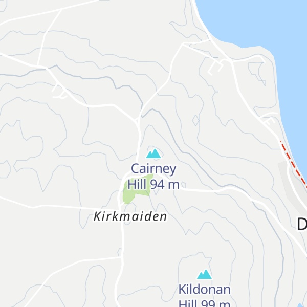Map of Cairney Hill