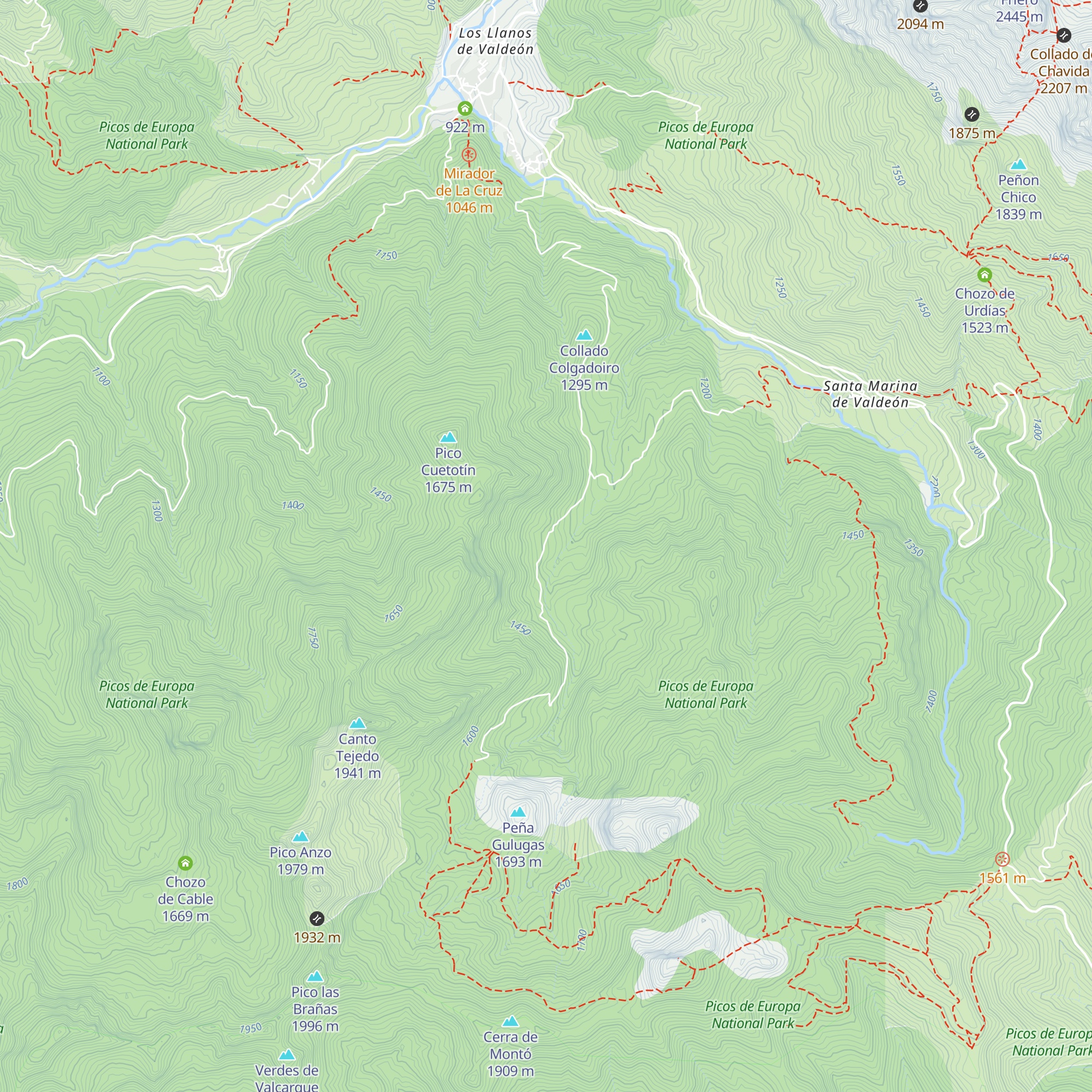 Cabaña map