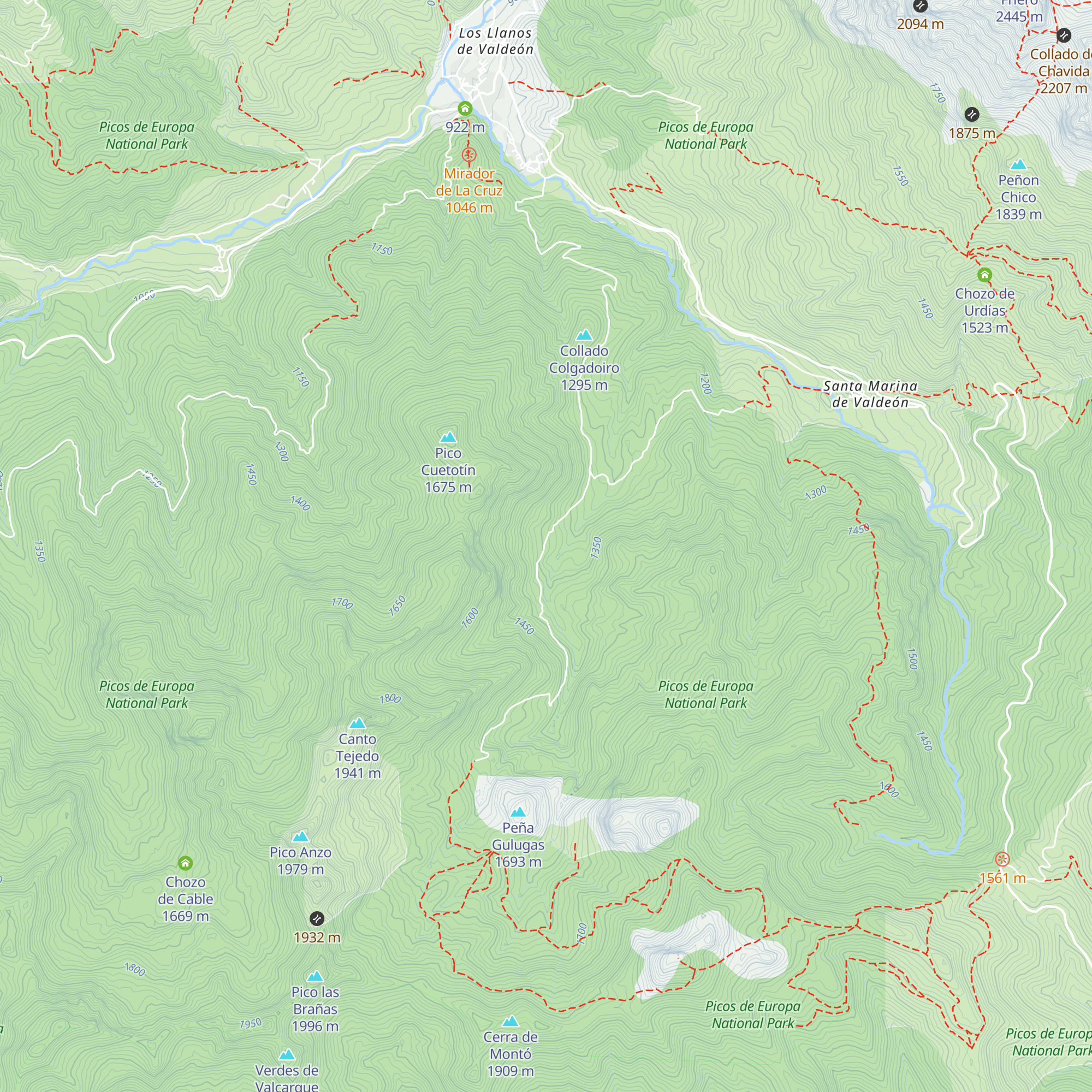 Cabaña map