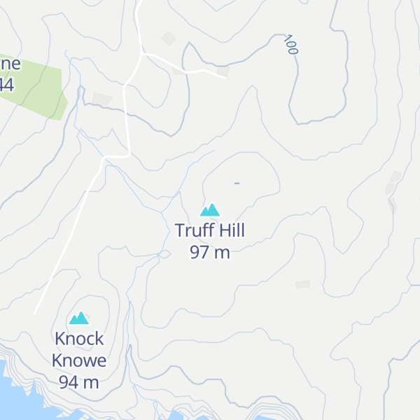 Map of Truff Hill
