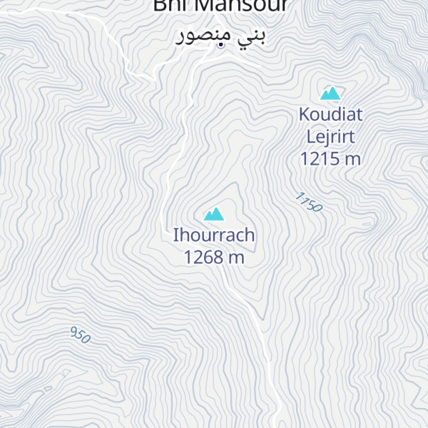 Map of Ihourrach