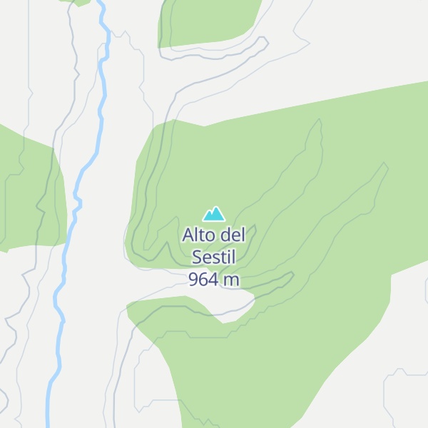 Map of Alto del Sestil