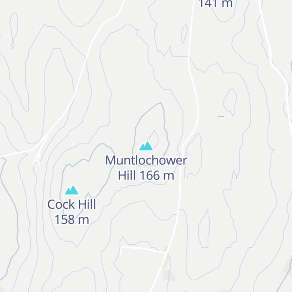 Map of Muntlochower Hill