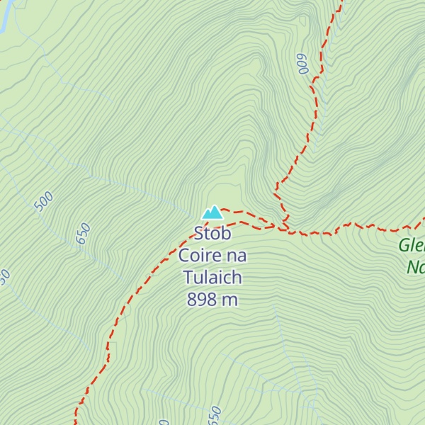 Map of Stob Coire na Tulaich