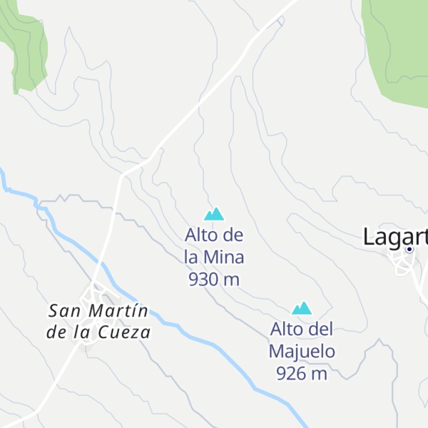 Map of Alto de la Mina