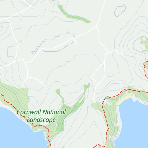 Map of Carne Beacon