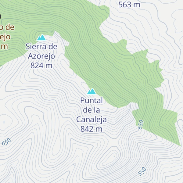 Map of Puntal de la Canaleja