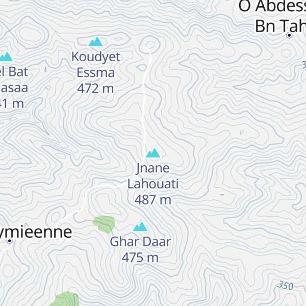 Map of Jnane Lahouati