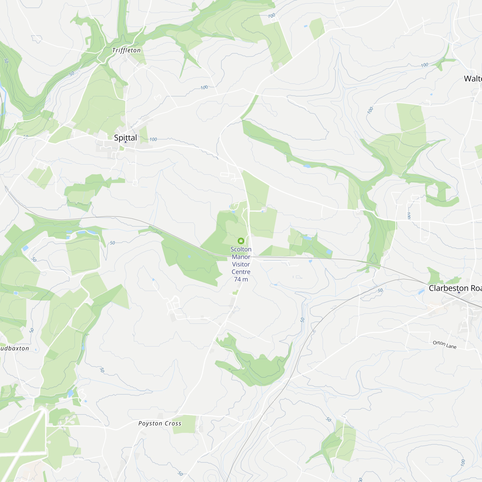 Scolton Manor Visitor Centre map