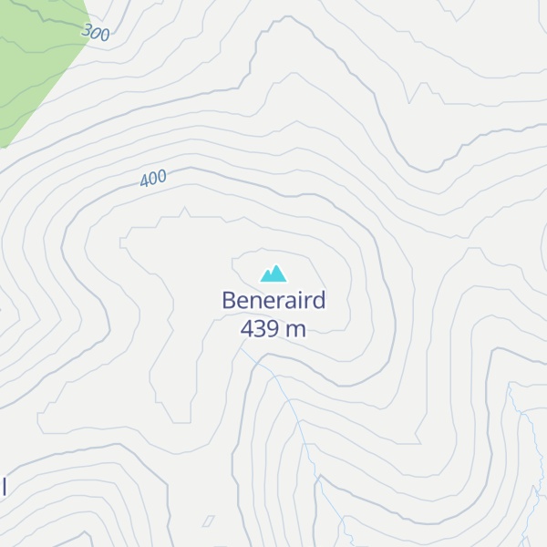Map of Beneraird