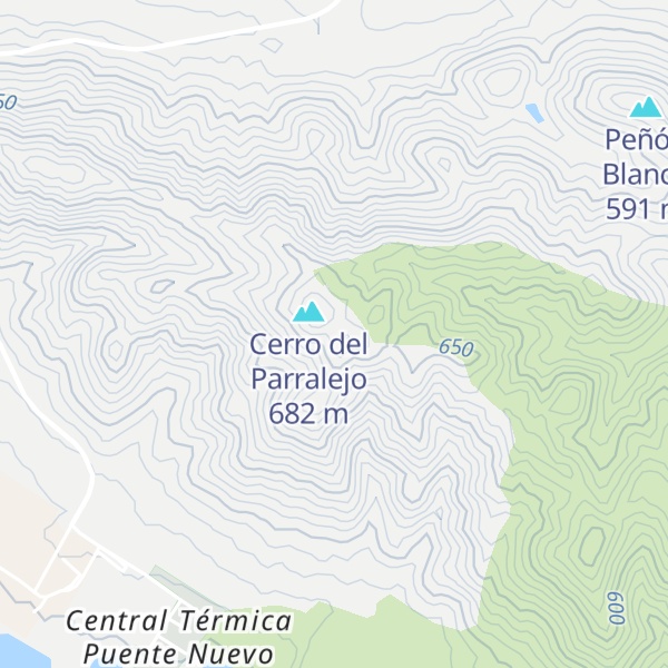 Map of Loma del Parralejo