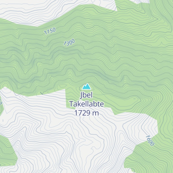 Map of Jbel Takellabte