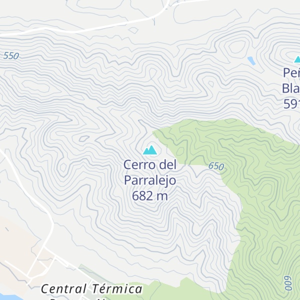 Map of Cerro del Parralejo