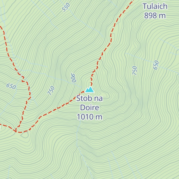 Map of Stob na Doire