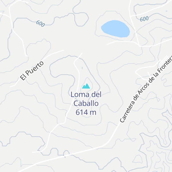 Map of Loma del Caballo