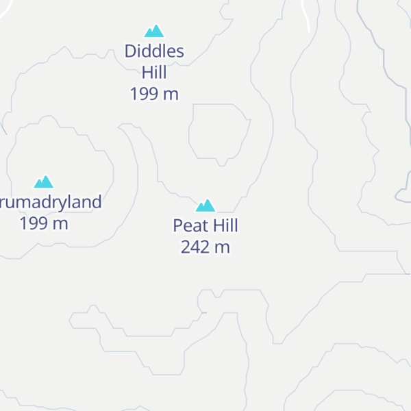 Map of Peat Hill