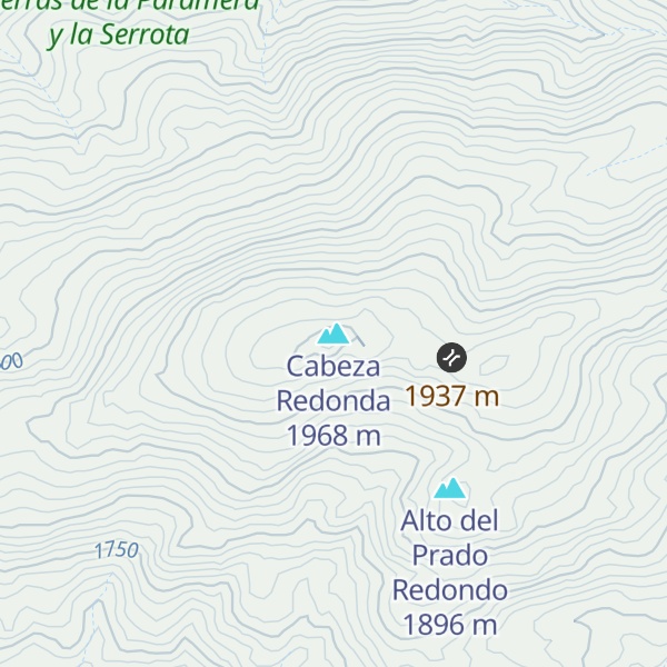 Map of Cabeza Redonda