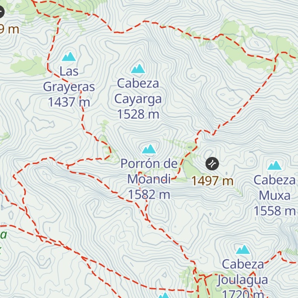 Map of Porrón de Moandi
