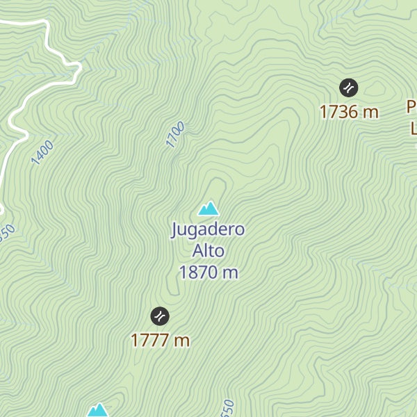 Map of Jugadero Alto