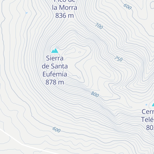 Map of Horcón