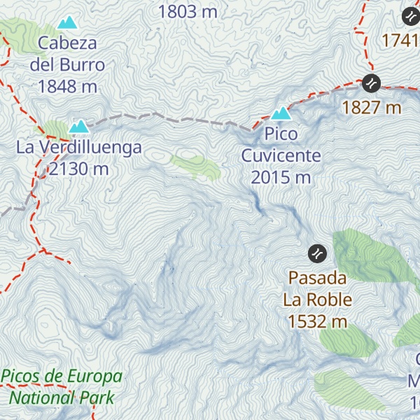 Map of El Morrón del Torco