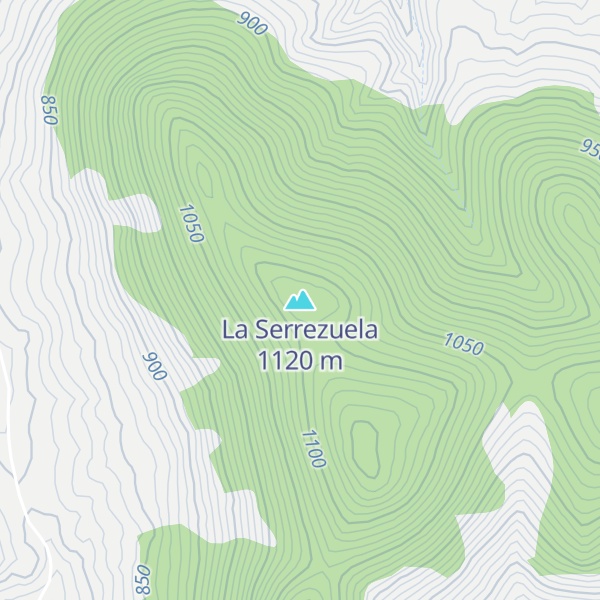 Map of La Serrezuela