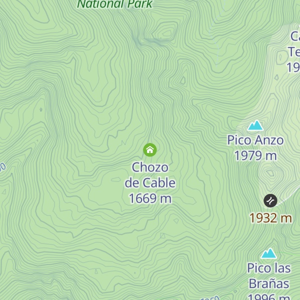 Map of Chozo de Cable