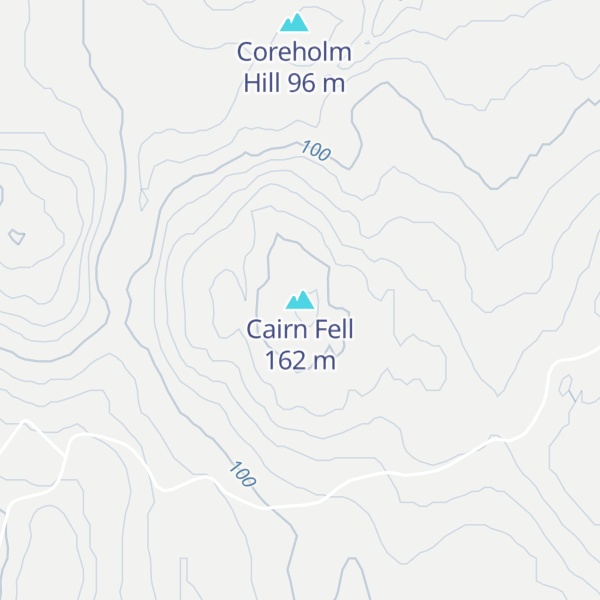 Map of Cairn Fell