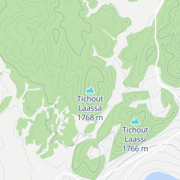 Map of Tichout Laassa