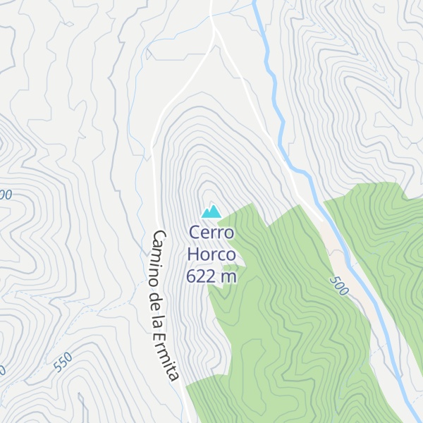 Map of Cerro Horco
