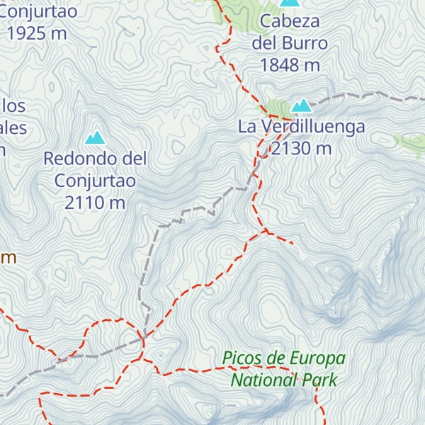 Map of Cabeza Llombreras