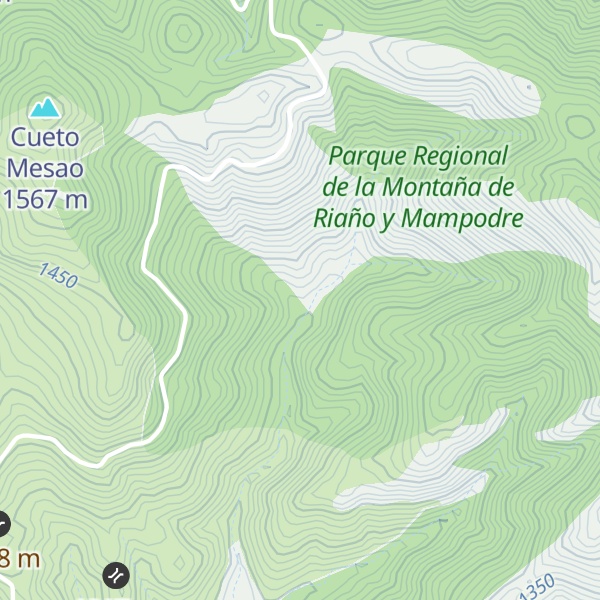 Map of Refugio de Montolaye