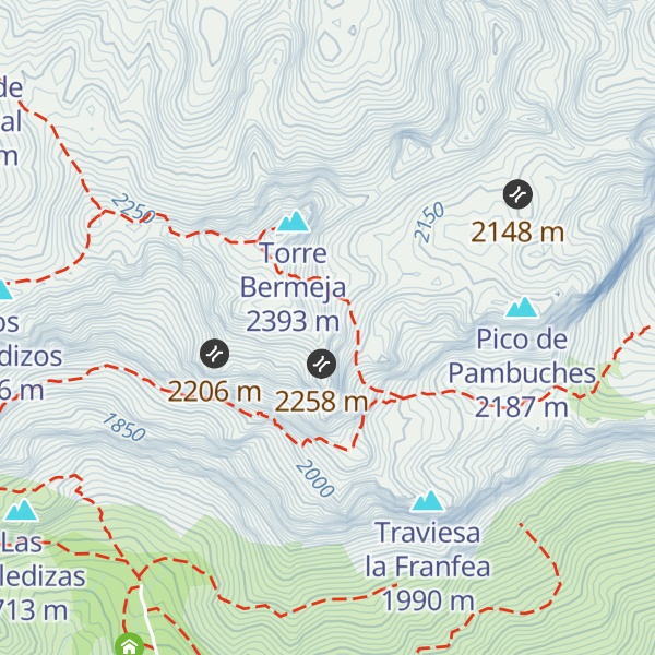 Map of El Bolo